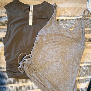 Two cinch tanks by lululemon